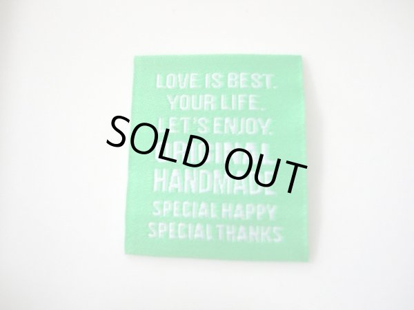 画像3: ORIGINAL HANDMADE　ミニ　黄緑 (3)