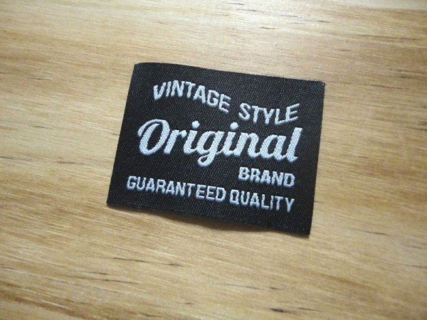 画像3: Original brand　ロゴタグ 　黒 (3)