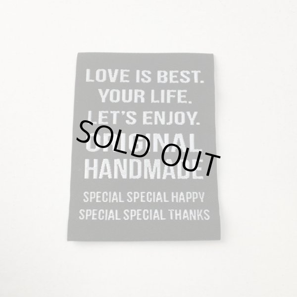 画像2: Big ORIGINAL HANDMADE　黒 (2)