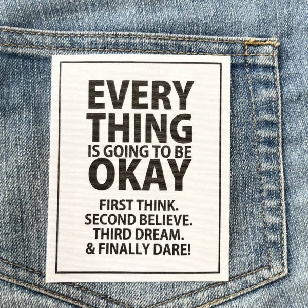 画像2: 超Bigプリントタグ　ロゴ（EVERY THING） (2)