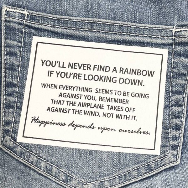 画像2: 超Bigプリントタグ　横型　英字 (2)