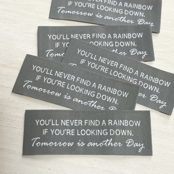 画像2: シンプルタグ（ＹＯＵ’ＬＬ ＮＥＶＥＲ）グレー (2)