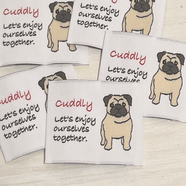 画像2: Dog　犬タグ　パグ (2)