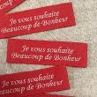 画像1: シンプルタグ　je vous souhaite　赤 (1)