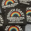 画像1: レインボータグ　ALOHA 　黒ベース (1)