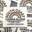 画像1: レインボータグ　ALOHA 　白ベース (1)