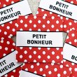 画像3: PETIT BONHEUR 水玉柄タグ　赤 (3)