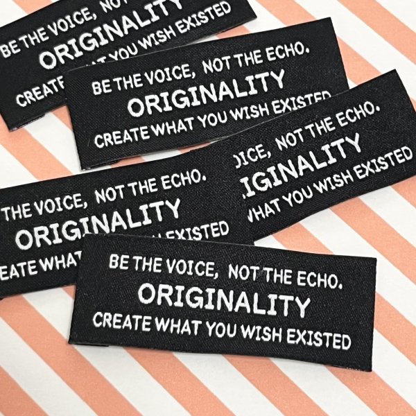 画像2: カラバリタグ　横長　黒　3枚セット (2)